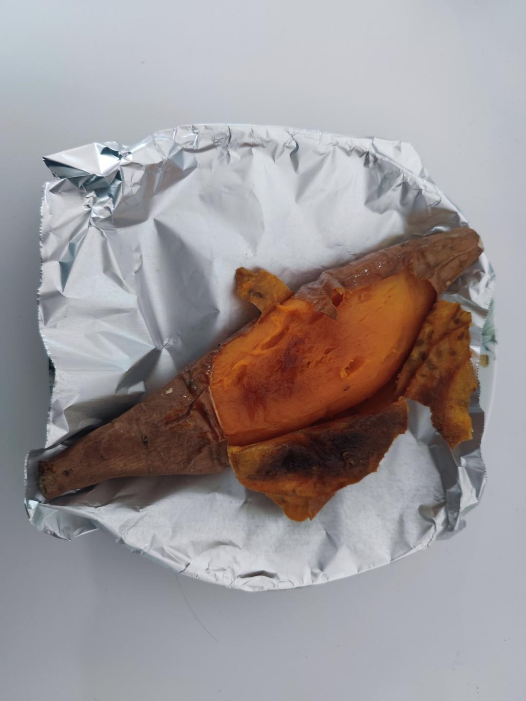【糯唧唧的烤红薯】糖油四溢皮肉分离外糯里嫩吸溜着吃！