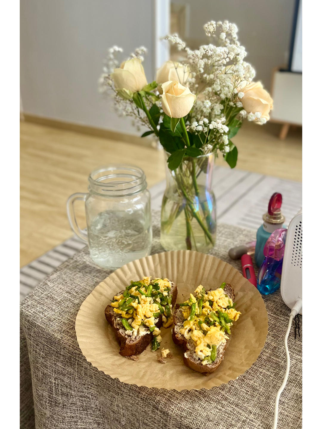 春季时令新菜—金雀花炒鸡蛋