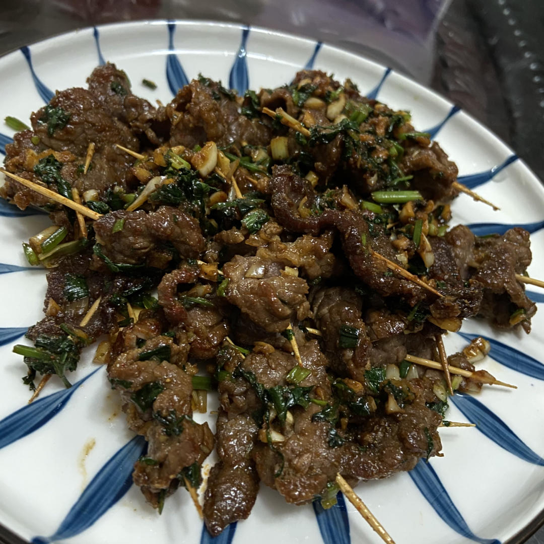 牙签牛肉 道地湖南味