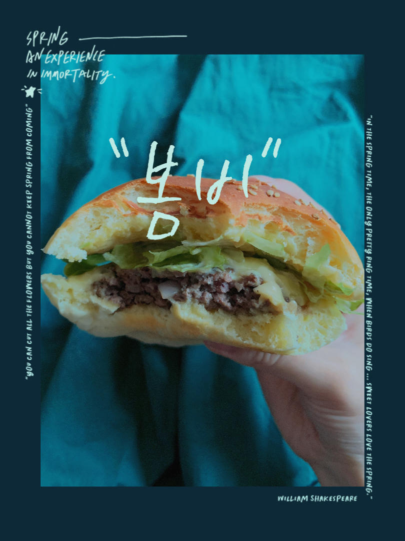 正宗的麦当劳双吉牛肉汉堡