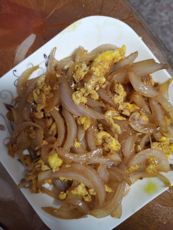 洋葱炒鸡蛋