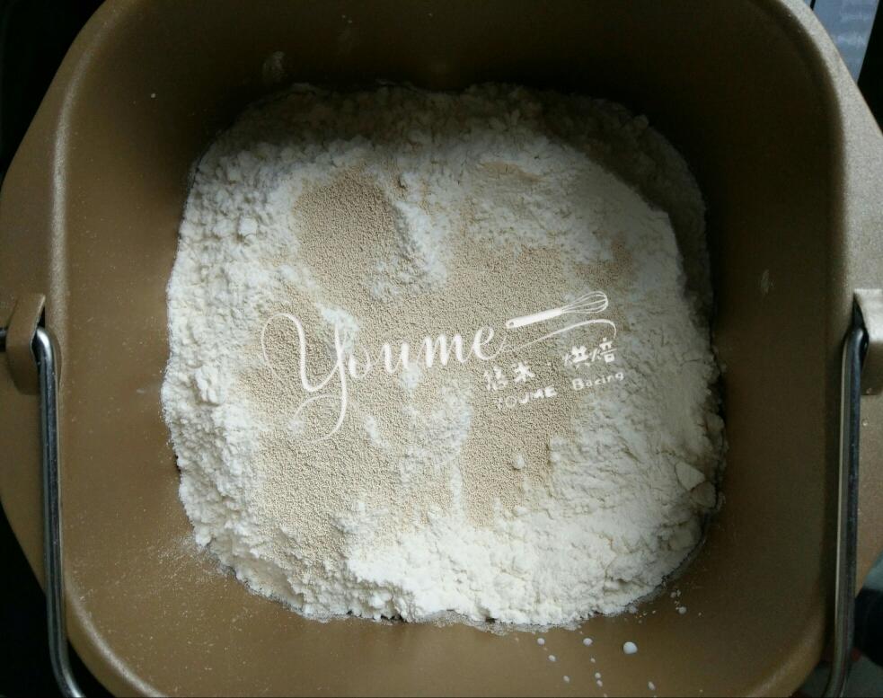 纯奶手撕吐司的做法 步骤1