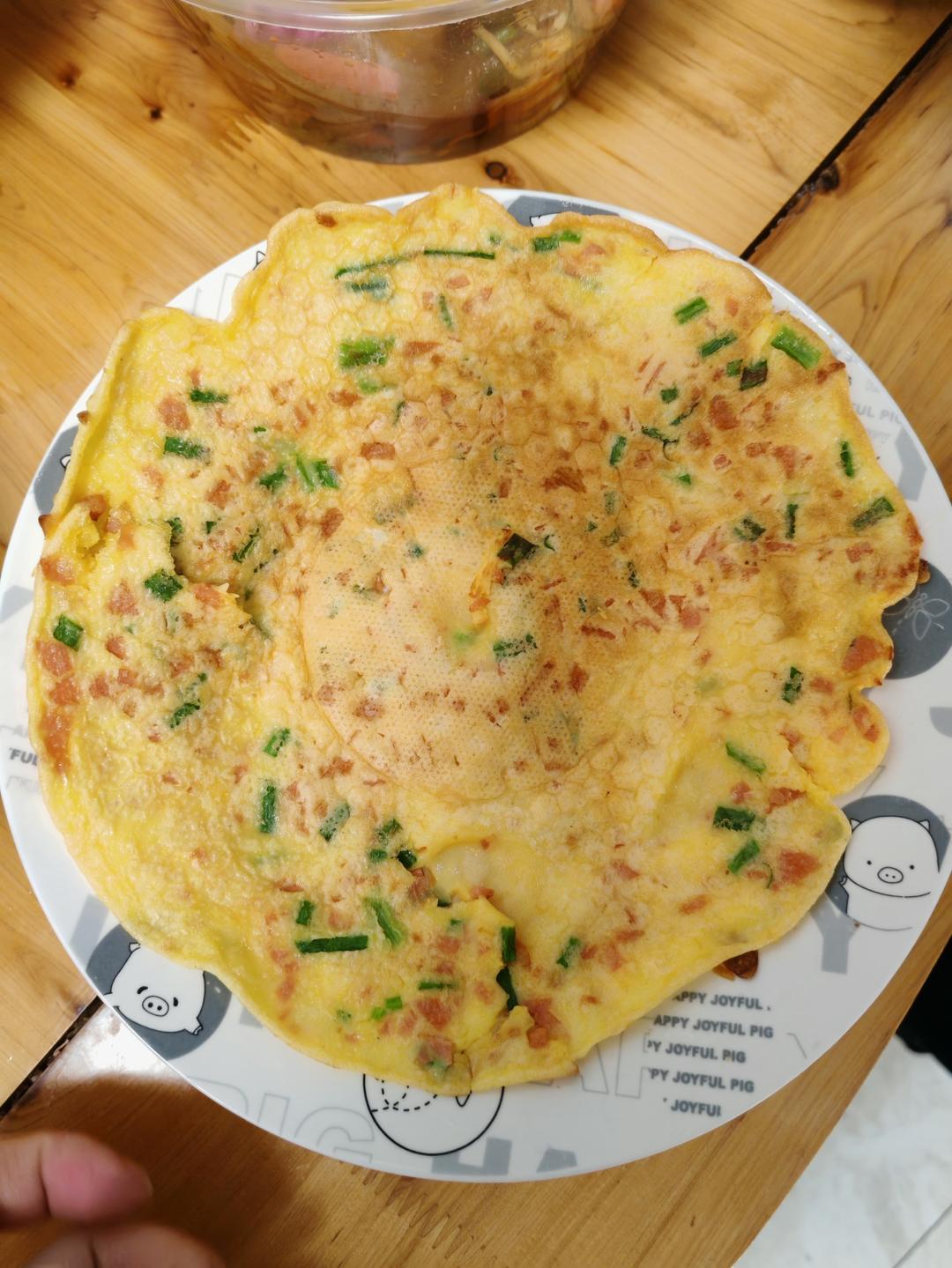 软软咸香鸡蛋饼（超详细）