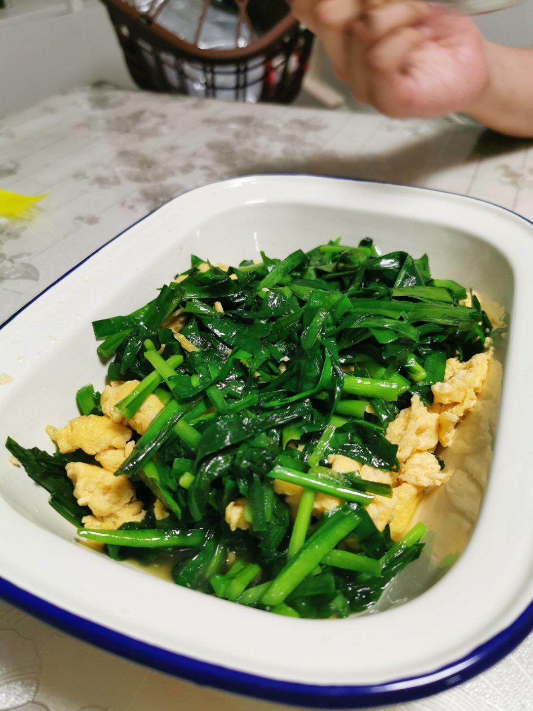 韭菜炒鸡蛋