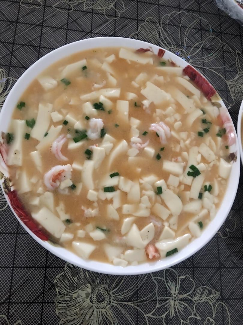 快手～鲜虾豆腐