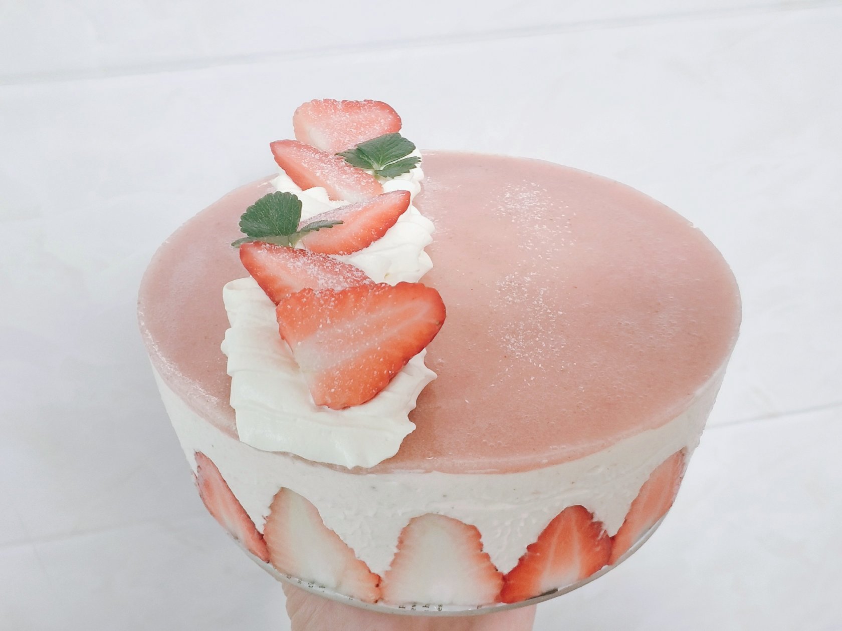 草莓慕斯蛋糕（7寸）