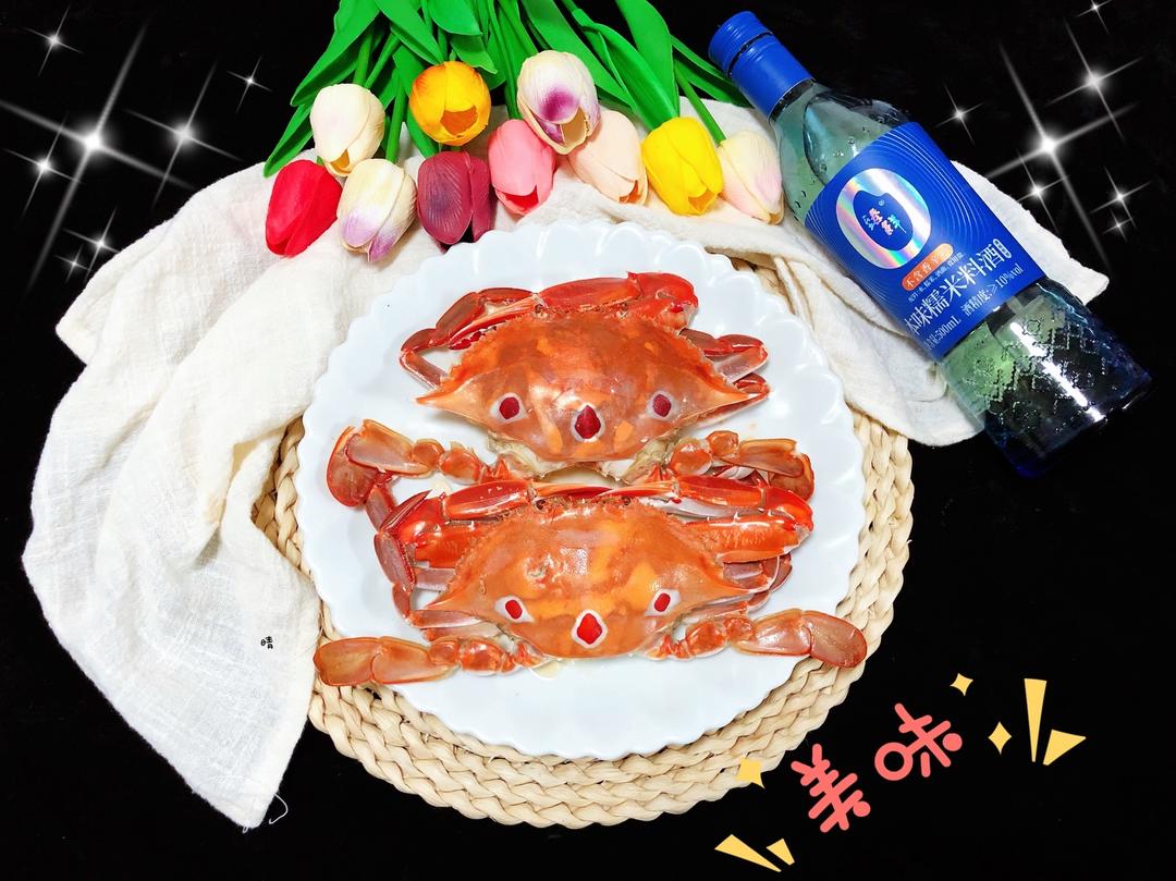 清蒸螃蟹🦀️的做法
