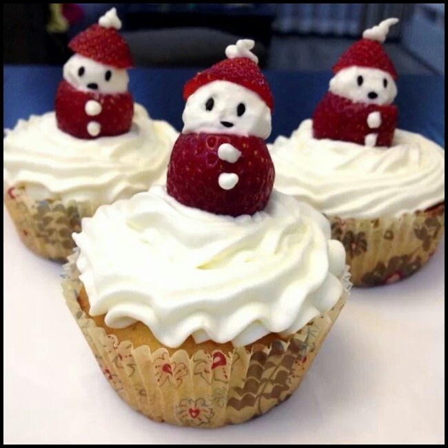 草莓圣诞老人、圣诞雪人