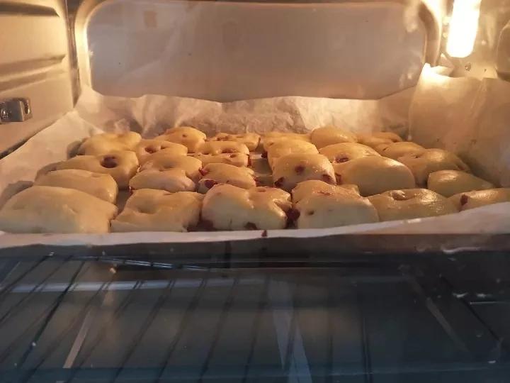 蔓越莓优格小面包块