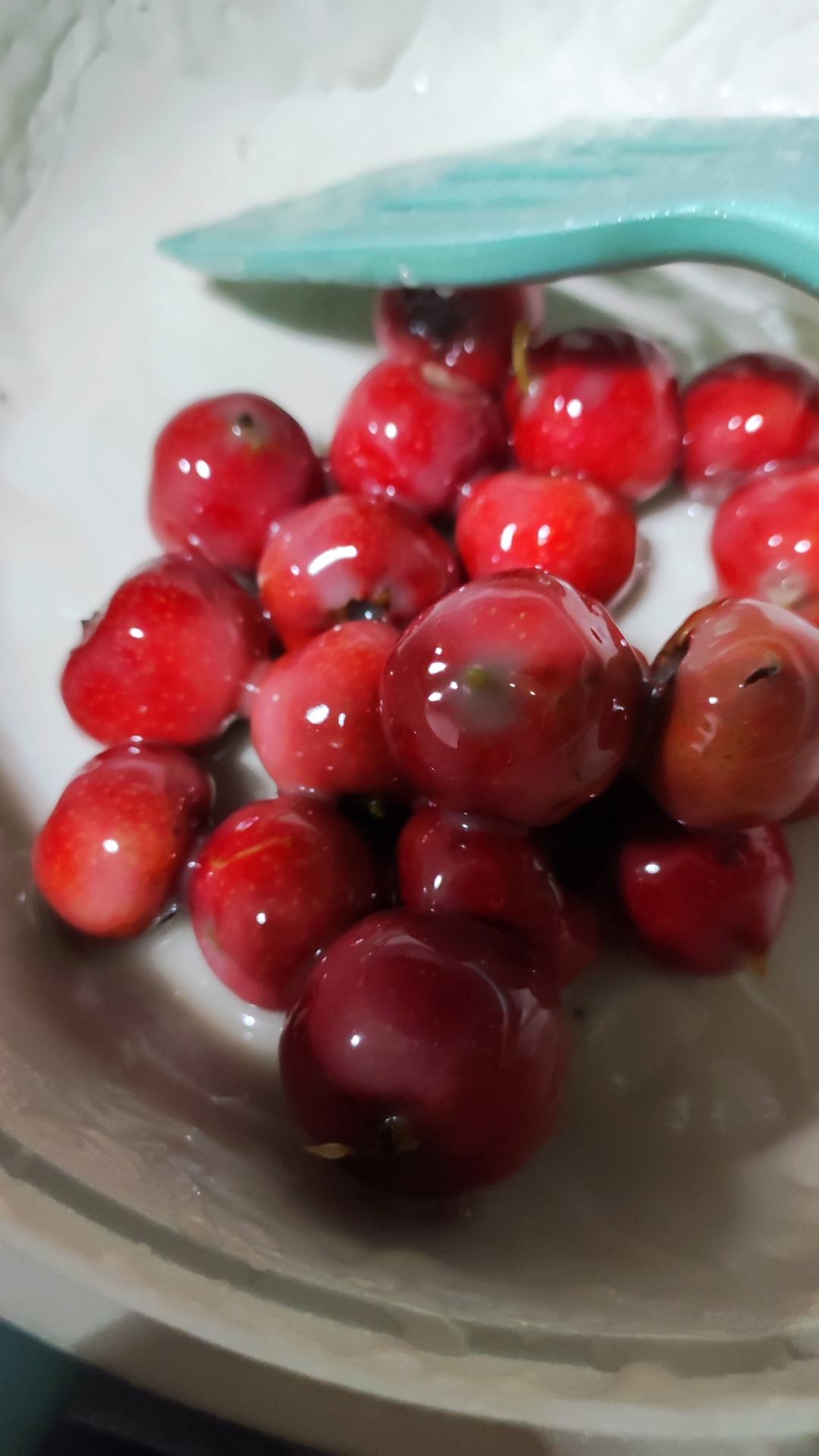 雪花山楂球 酸甜爽口 开胃又好吃 附细节视频详解