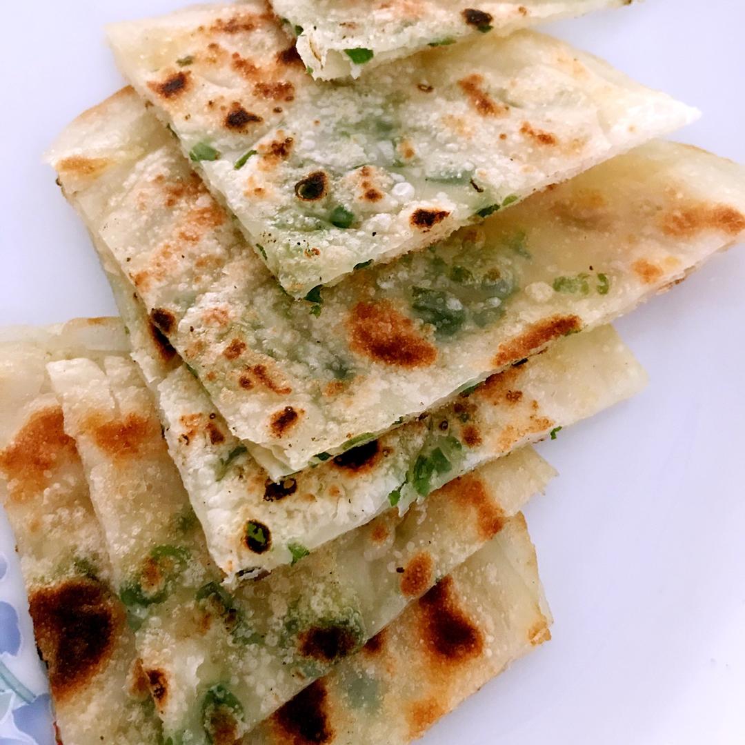 葱油饼（饺子皮版）