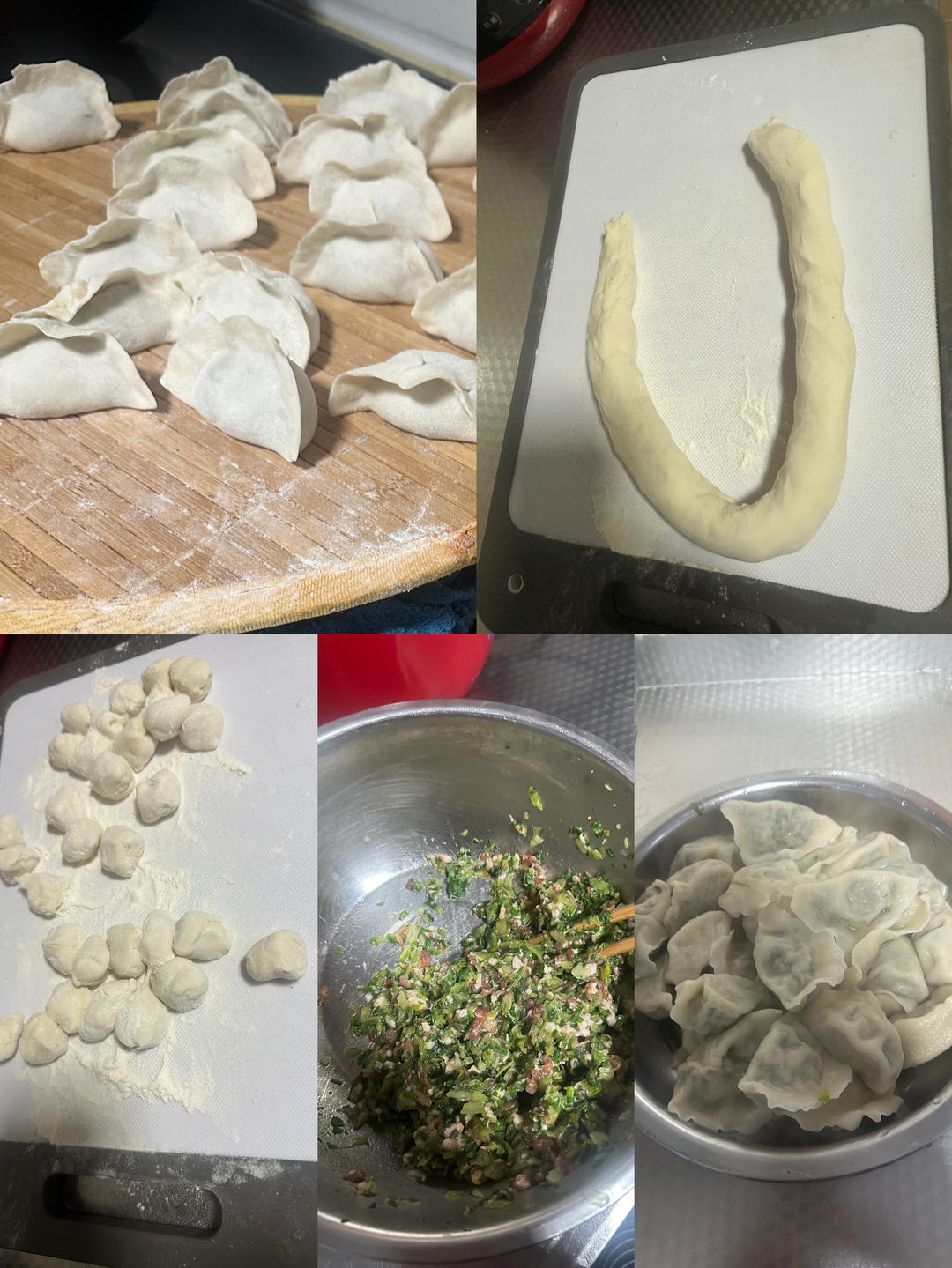 〈小白菜饺子馅〉，很鲜。欣小厨 😉