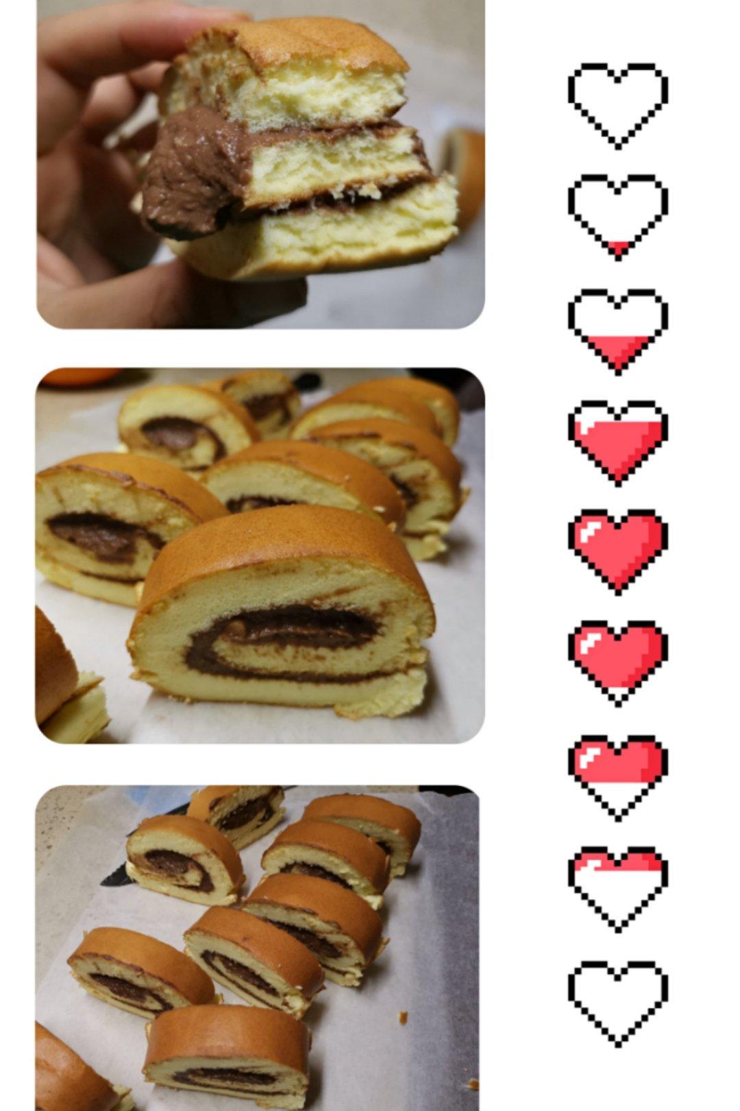 原味蛋糕卷(后蛋法)