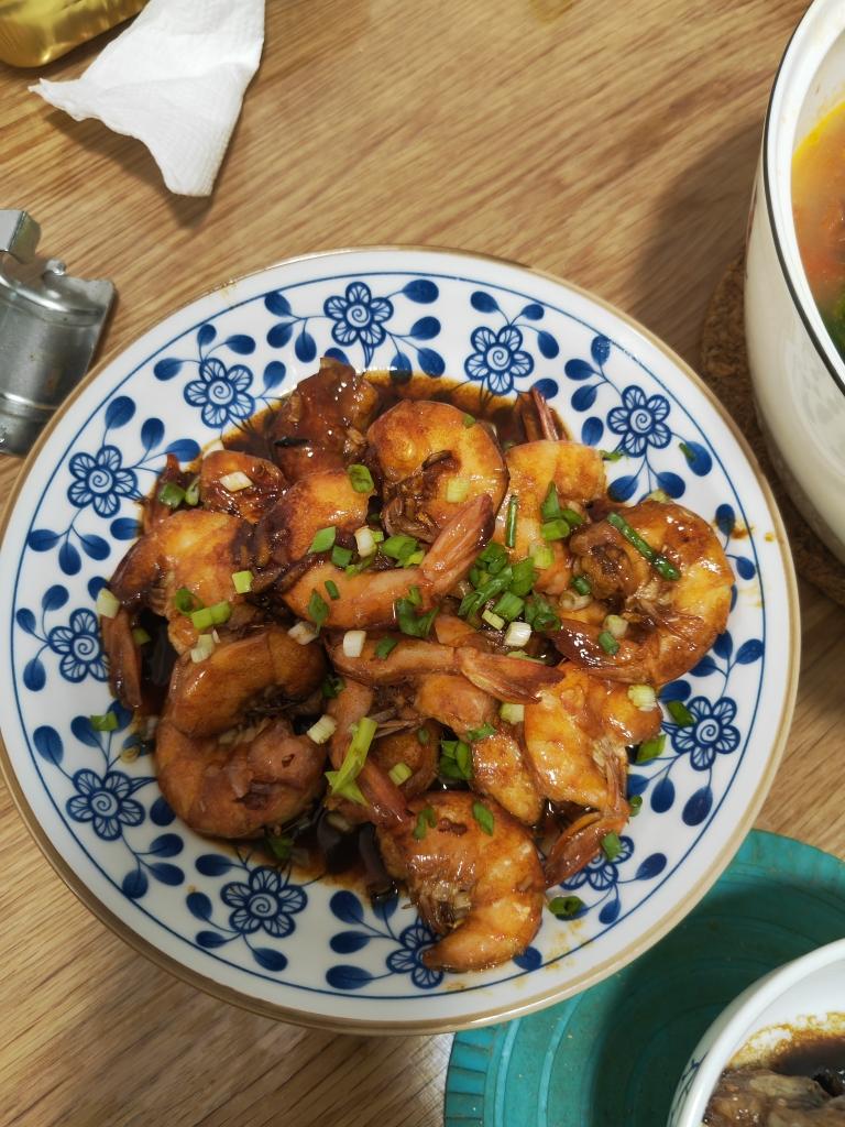 家庭版油焖大虾