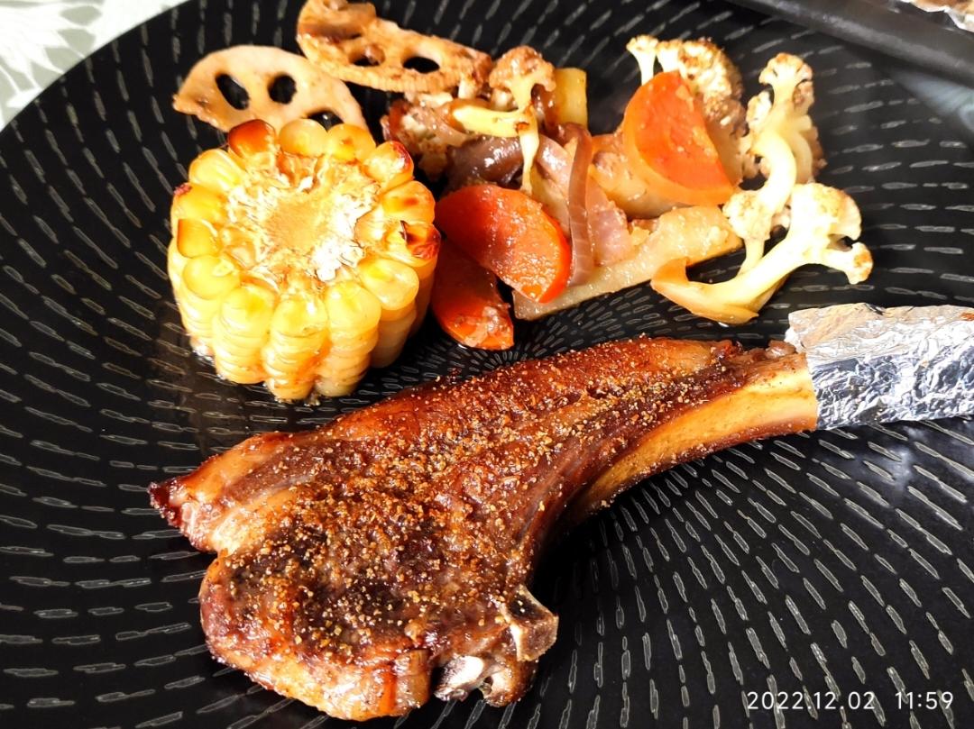 超好吃的烤羊排烤箱版