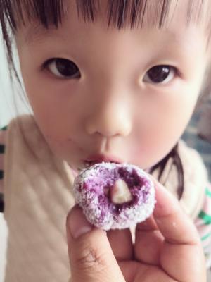 椰蓉紫薯球（儿童零食）的做法 步骤8