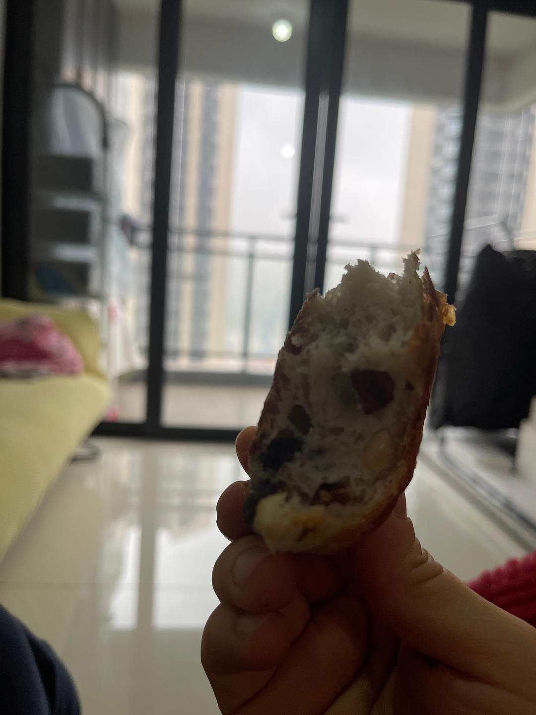 野生酵母面包                           黑豆松子恰巴塔