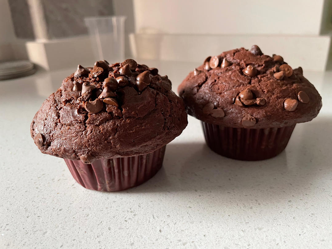 在家做巧克力蘑菇头麦芬蛋糕🍫