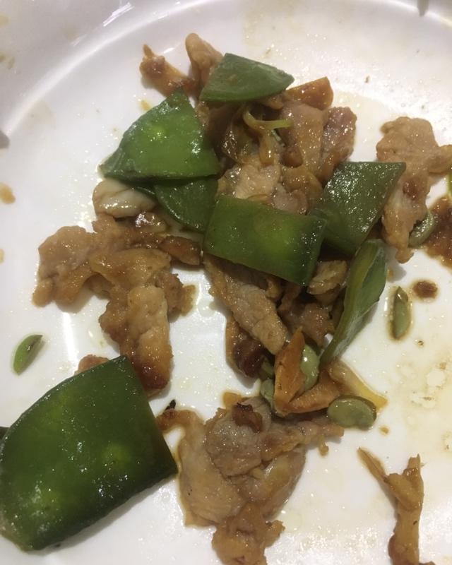 下饭神器 扁豆炒肉