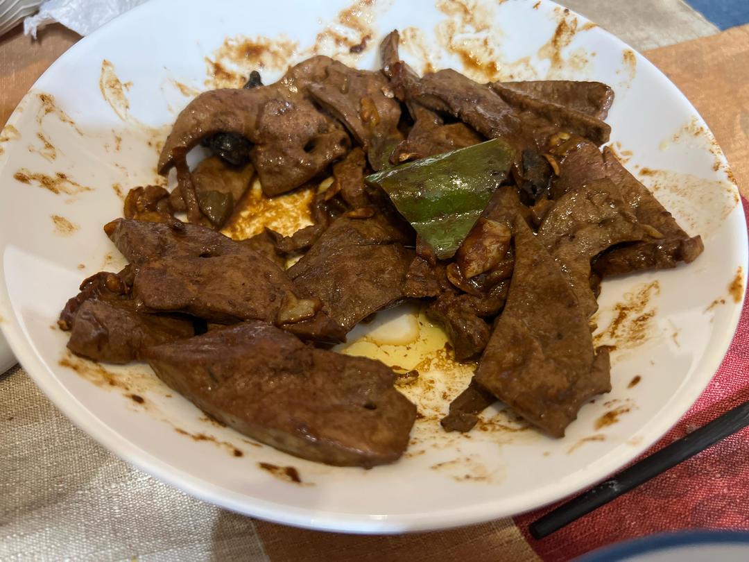 超级嫩的熘肝尖儿