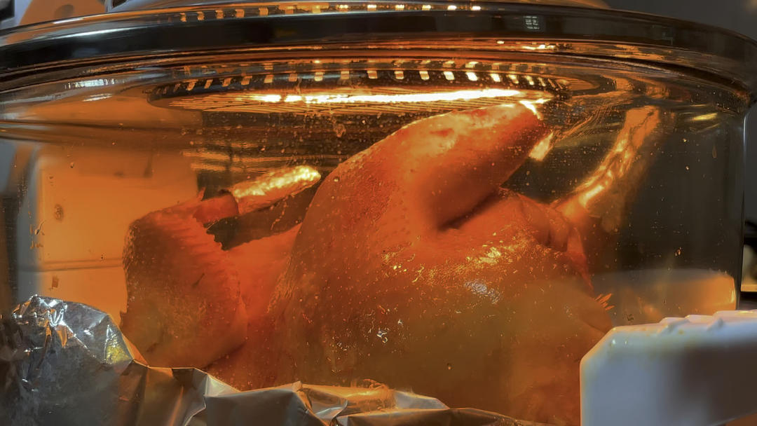 空气炸锅烤全鸡的做法