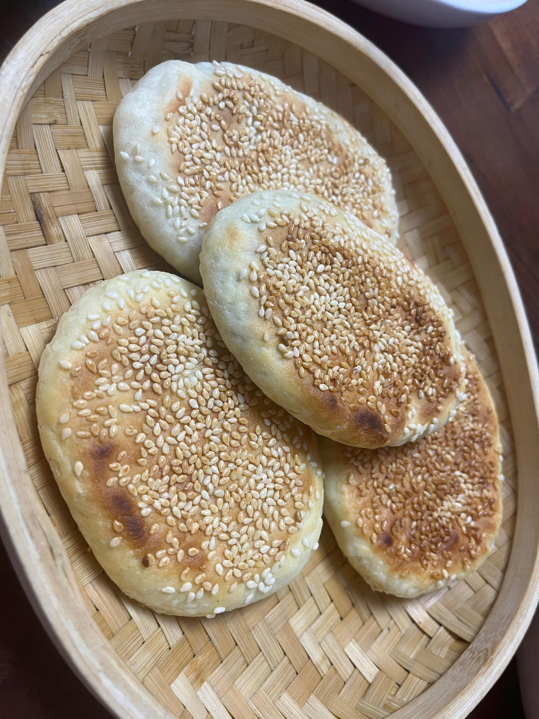 越凉越酥的发面糖酥饼