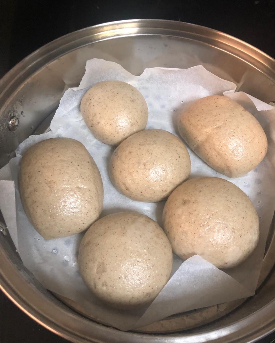 黄金亚麻籽馒头