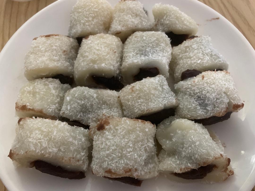 豆沙糯米卷