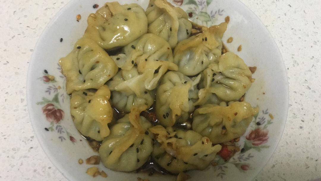 干拌饺子