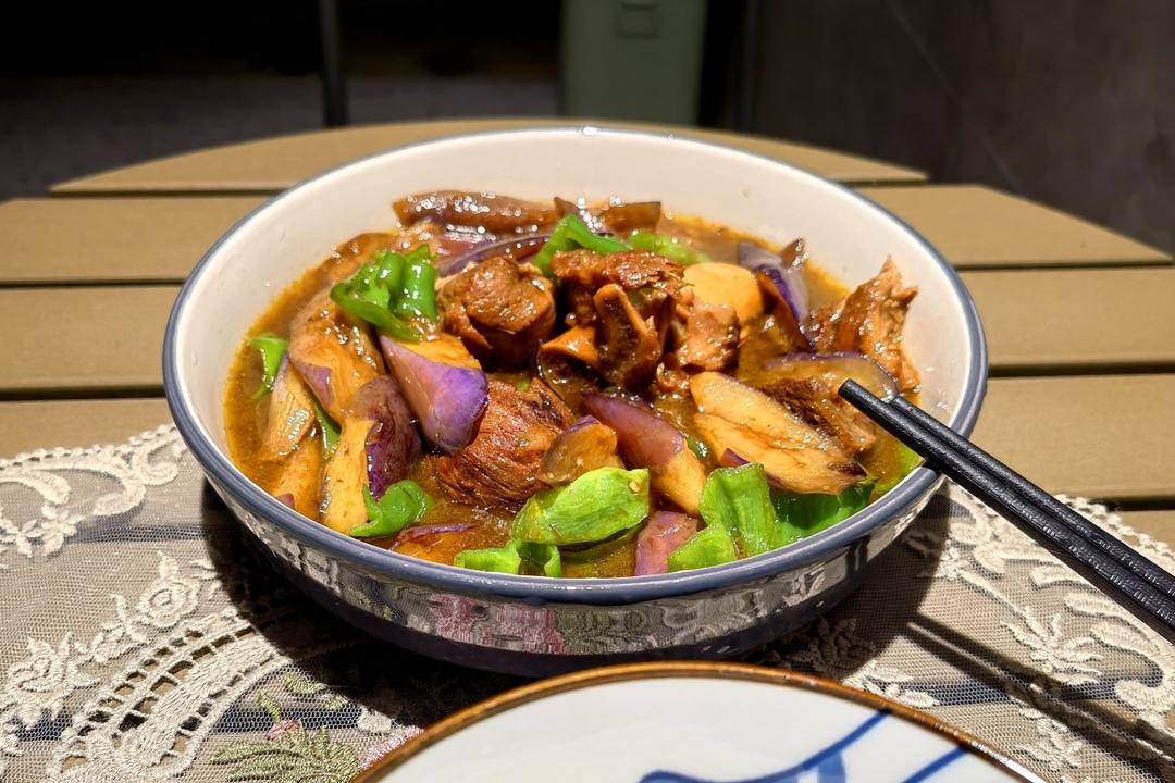 油焖茄子