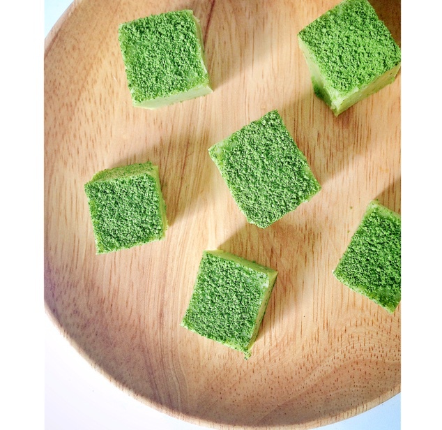 日式抹茶生巧克力