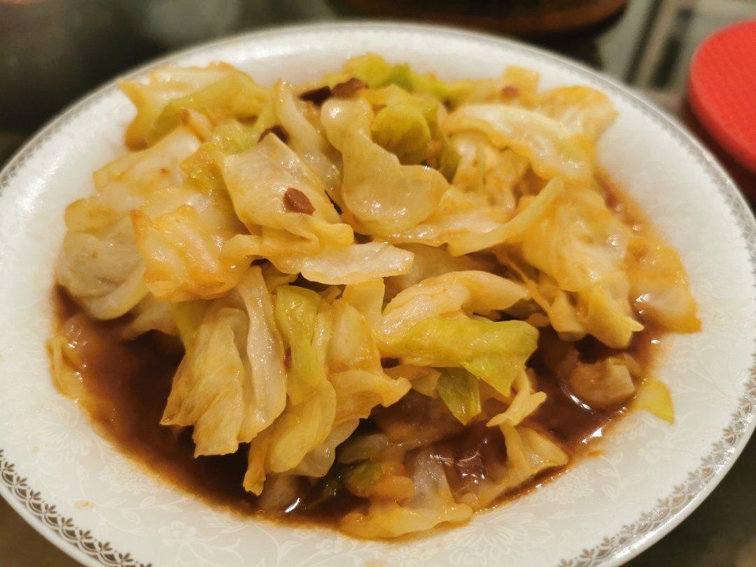 炝炒牛心菜