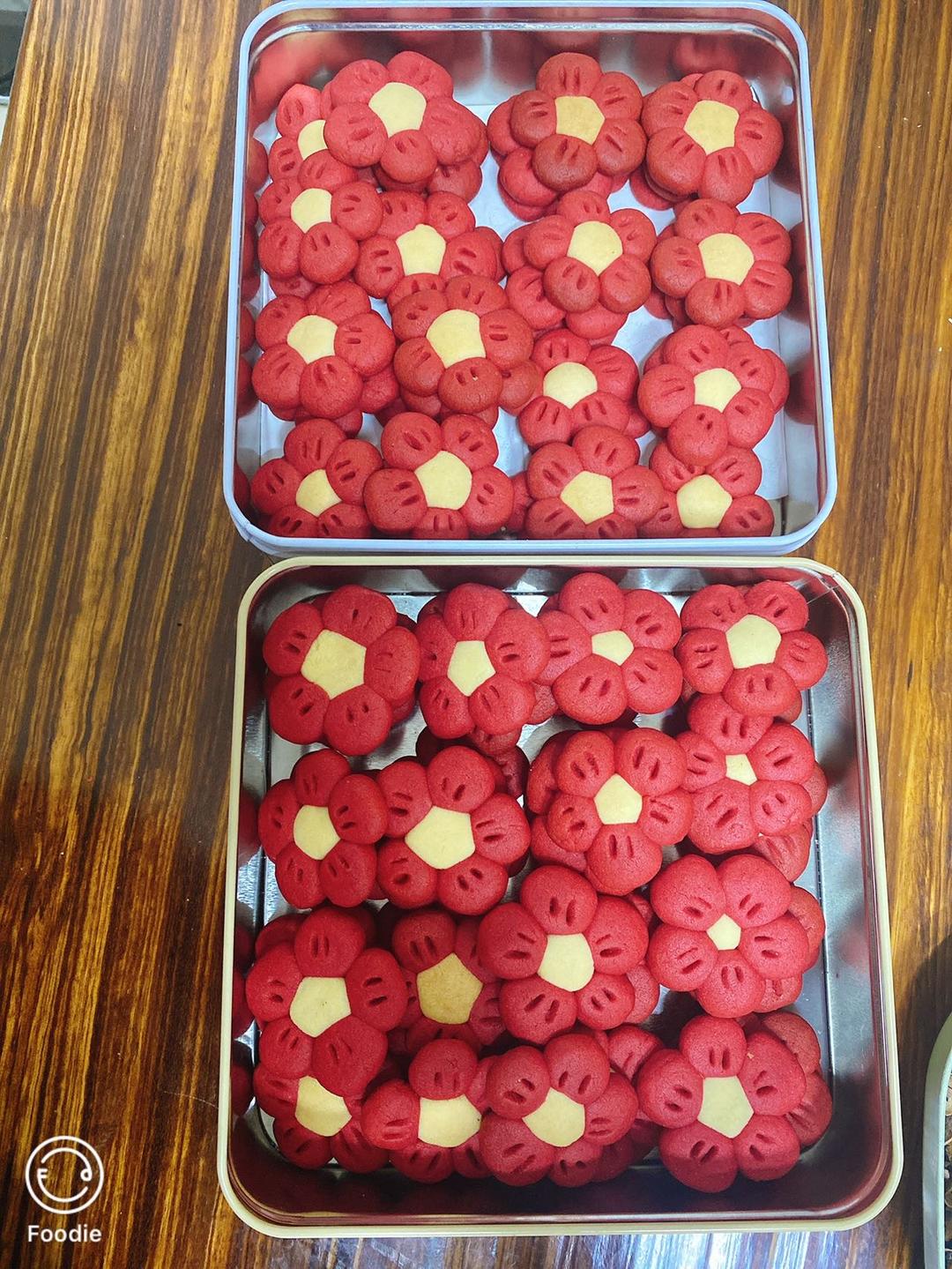 送你一朵小红花~  曲奇礼盒第一弹