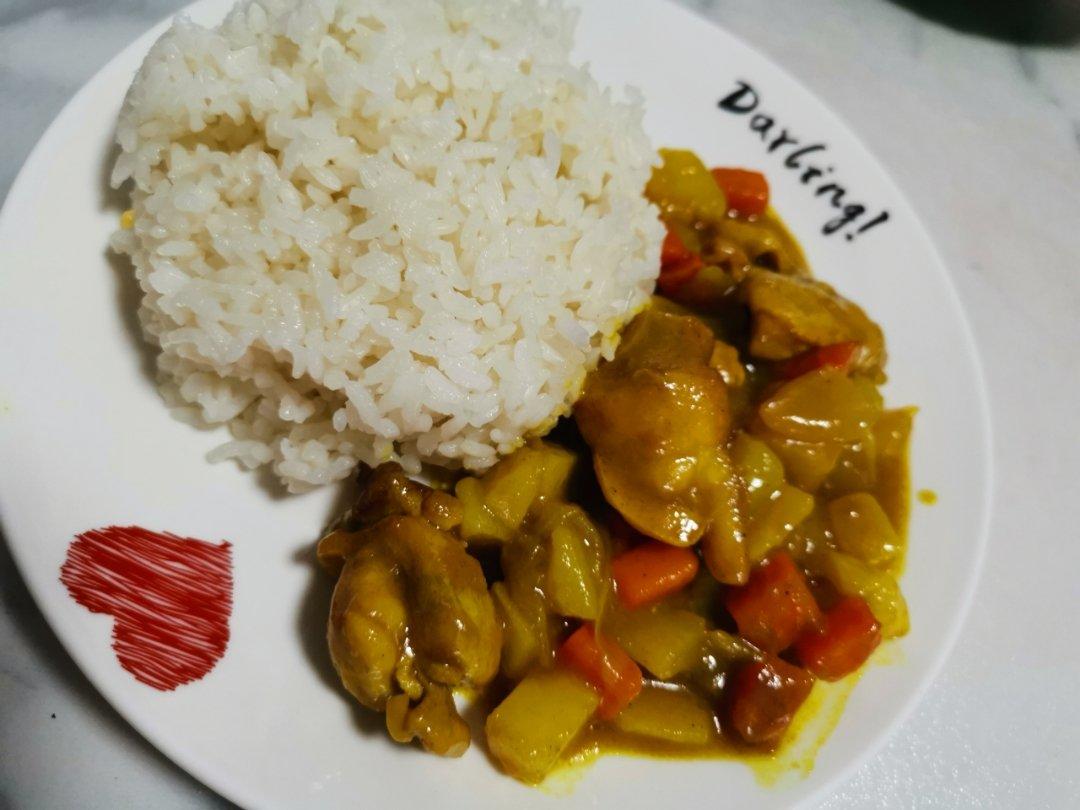 教你做好吃的咖喱鸡腿饭