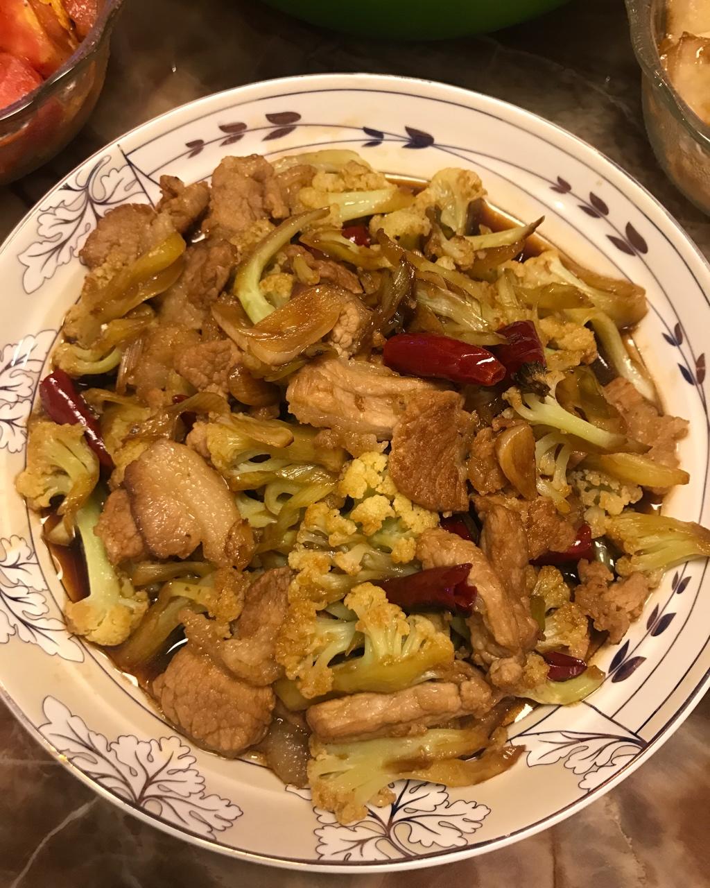 干锅有机花菜