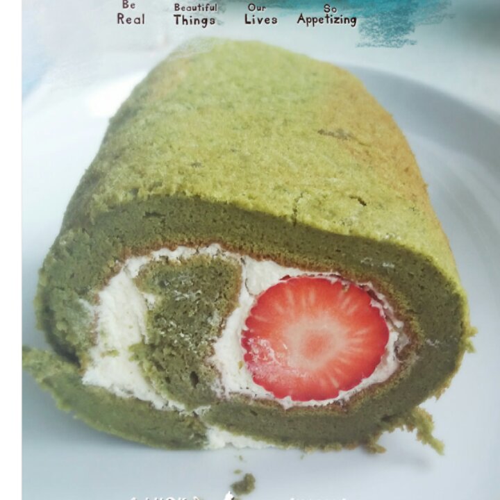 日式抹茶蛋糕卷