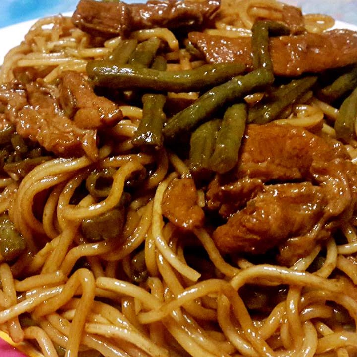 豆角焖面
