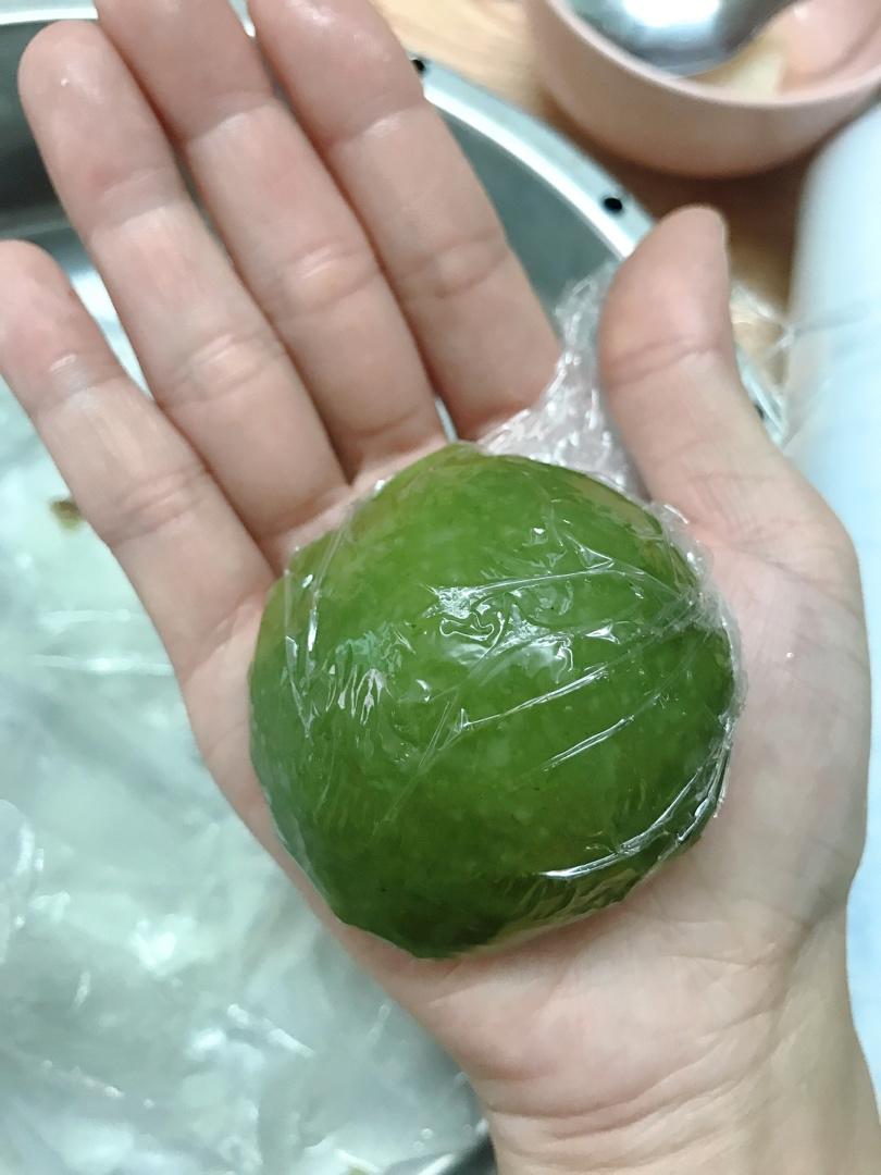 《Tinrry+》咸蛋黄肉松青团+红豆沙青团