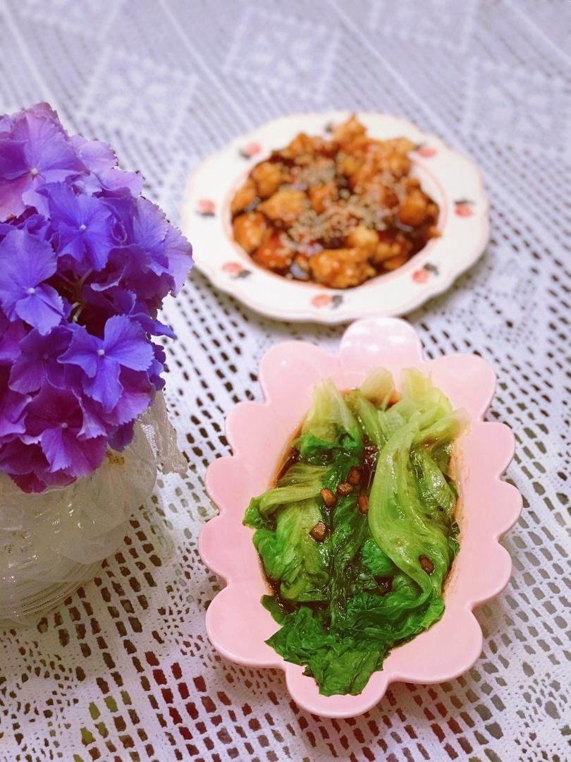 5分钟上桌的蚝油生菜