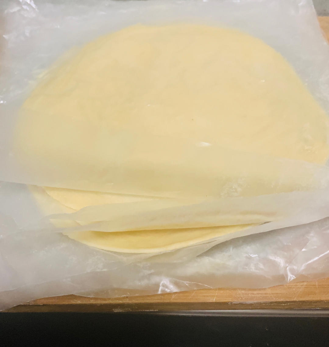 香酥手抓饼皮（无猪油）