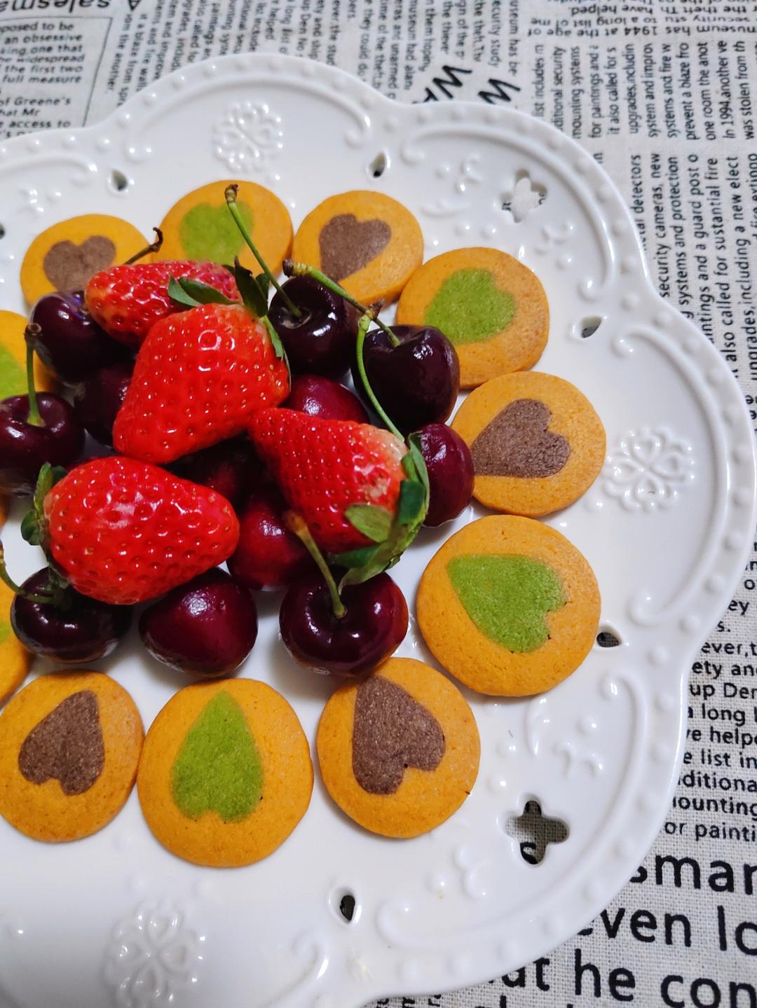 【情人节爱心❤钻石饼干】冷冻整形饼干