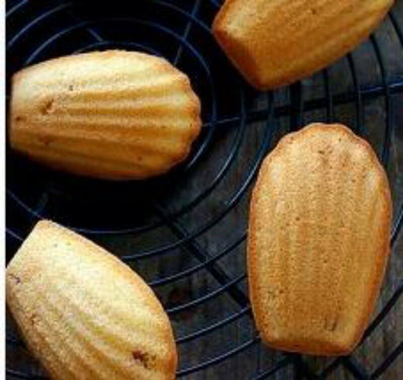 好吃の双色百香果玛德琳