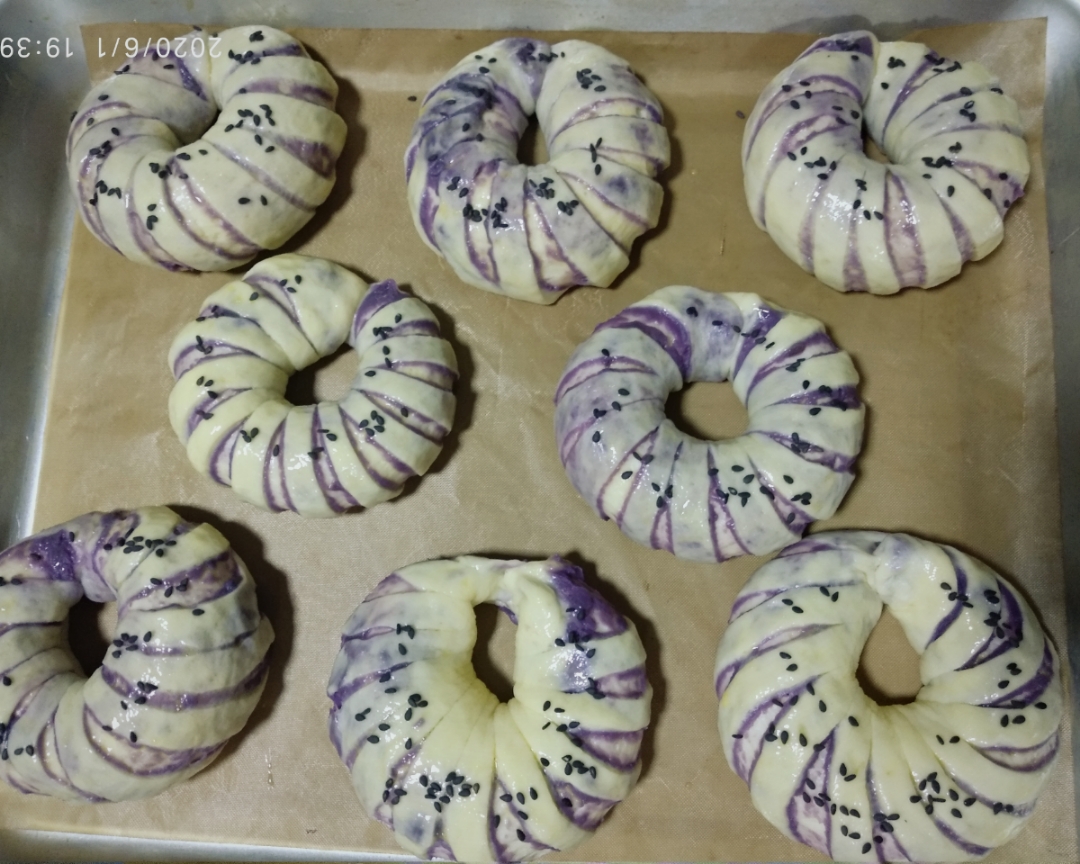 紫薯面包的做法 步骤12
