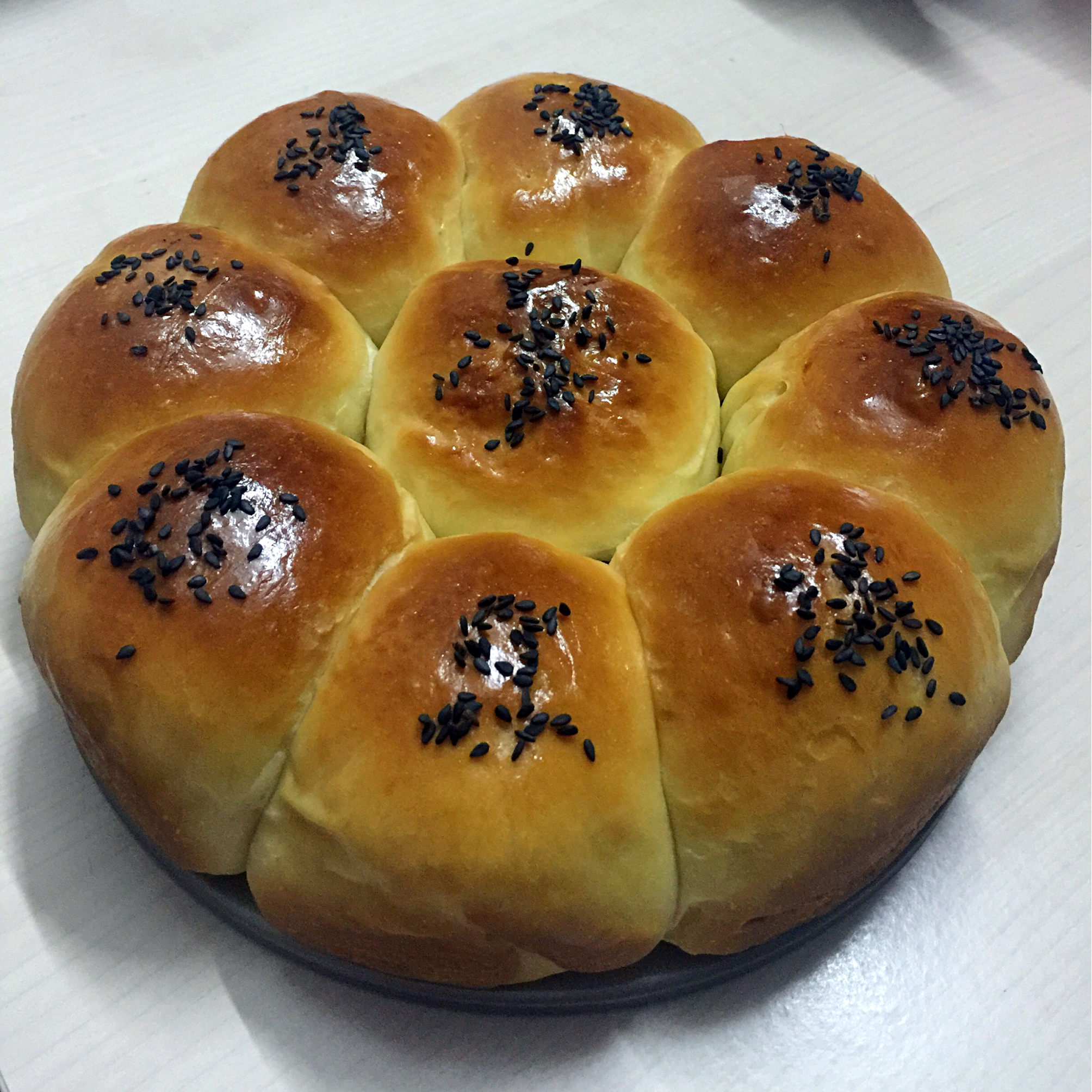 牛奶圆面包（爱和自由配方）