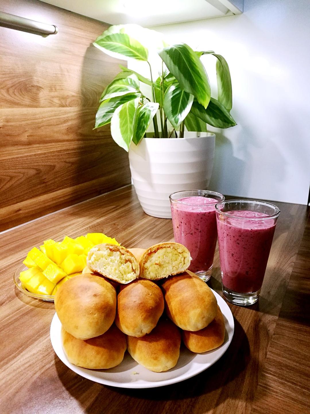 椰蓉面包（易上手少黄油版）