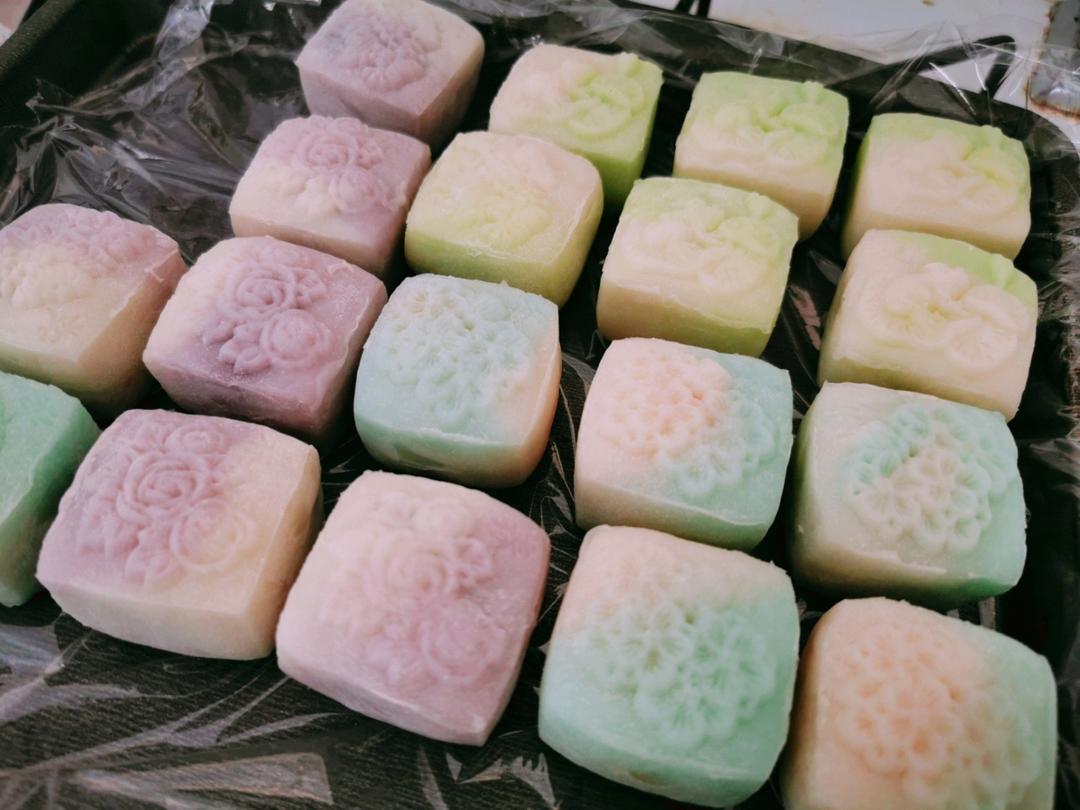 冰皮奶黄月饼(无需烤箱)