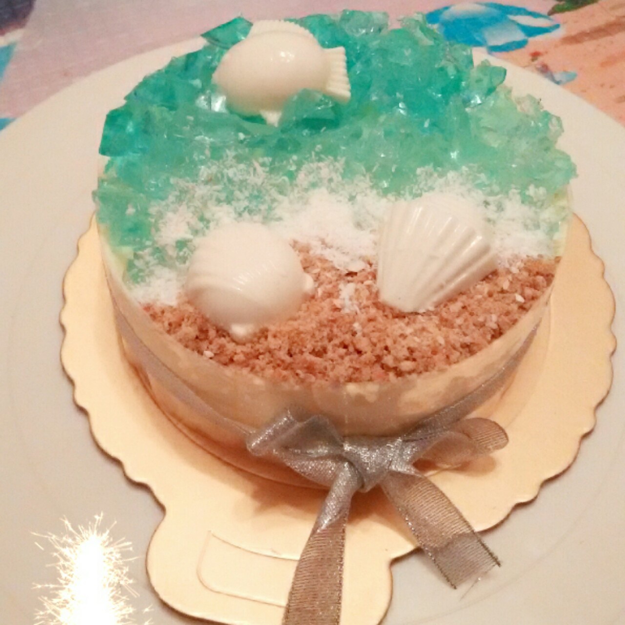 椰香海洋慕斯蛋糕6寸