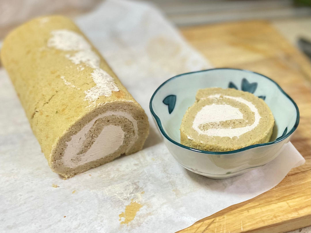 拿铁咖啡蛋糕卷☕️香得你家仿佛就是咖啡厅