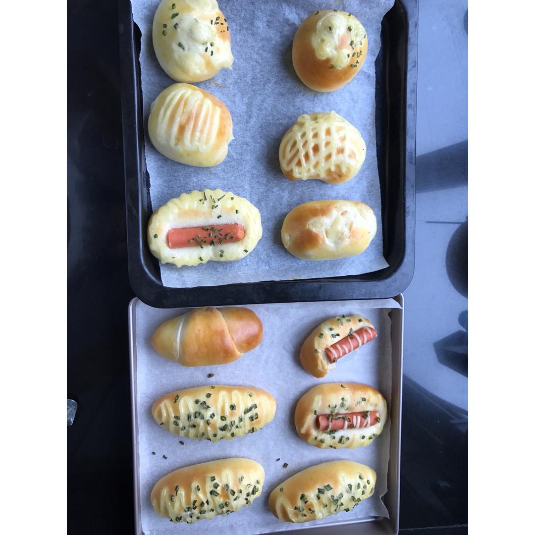 汉堡热狗餐包（通用版配方）