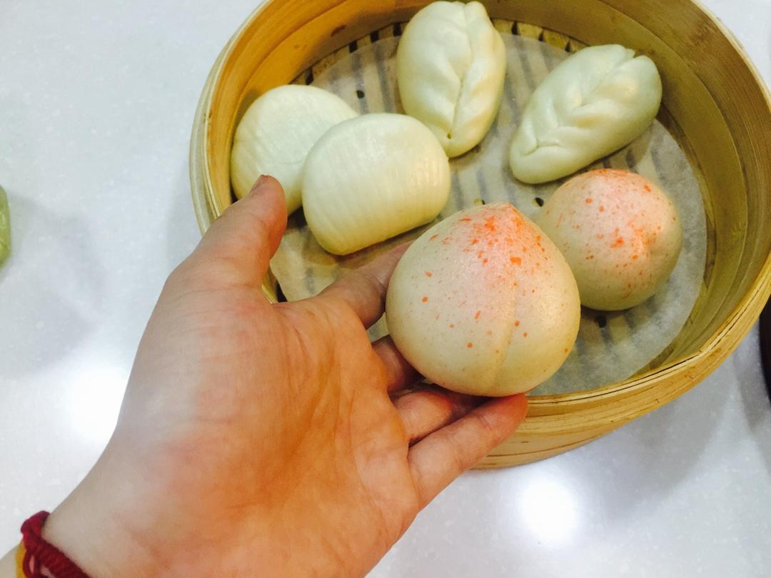 祝寿必备：寿桃包